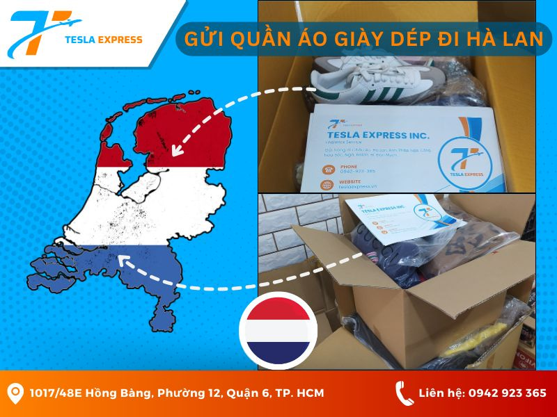 gui quan ao giay dep di ha lan