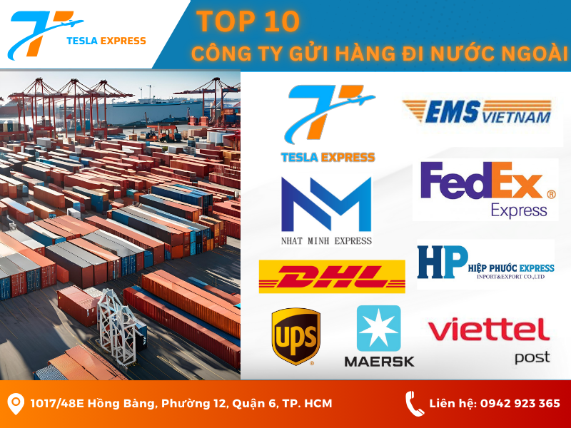 top cong ty dich vu gui hang di nuoc ngoai