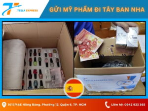 gui my pham di tay ban nha