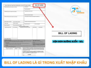 bill of lading la gi