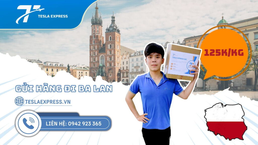 dich vu gui hang di ba lan tesla express