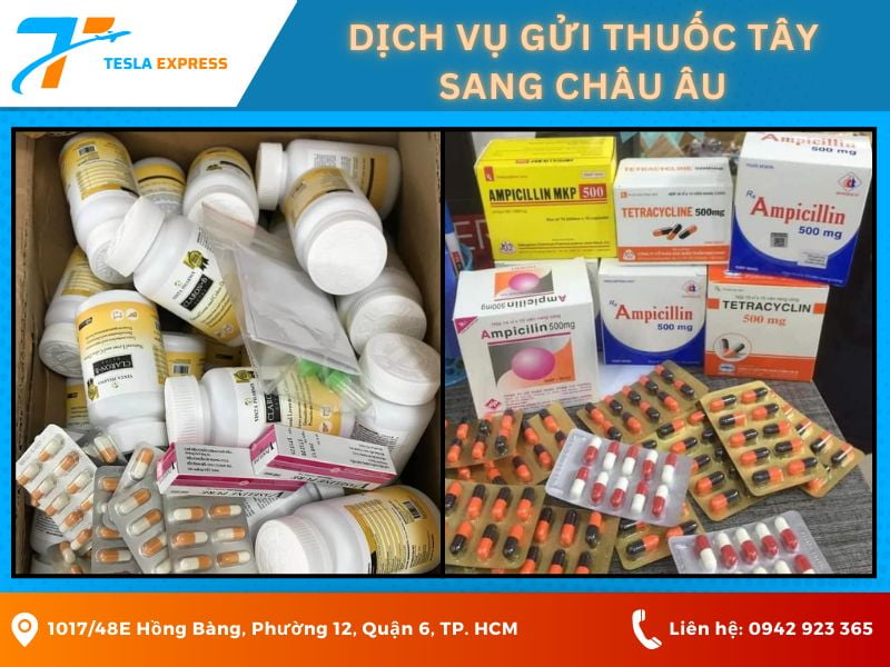 gui thuoc tay sang chau au