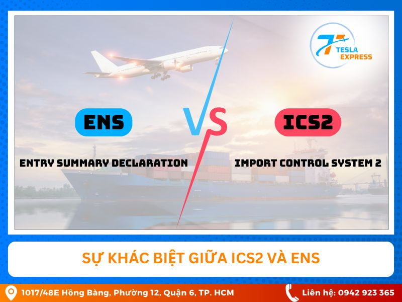 ics2 va ens khac nhau the nao