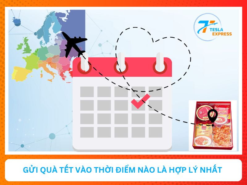 Gủi quà Tết đi Châu Âu thời điểm nào là hợp lý nhất