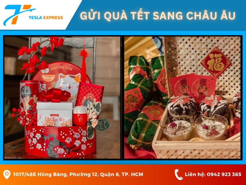 Gửi quà Tết sang Châu Âu