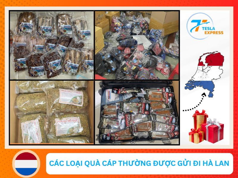 cac loai qua tang thuong duoc gui sang ha lan