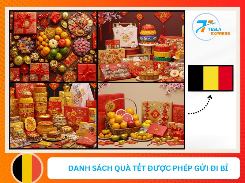 Danh Sách Quà Tết Được Phép Gửi Đi Bỉ