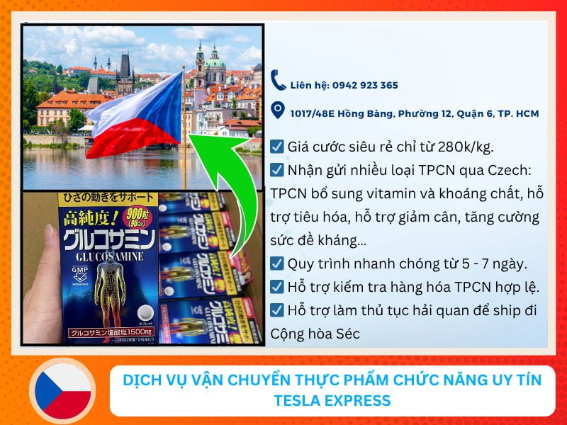 dich vu van chuyen thuc pham chuc nang sang cong hoa sec uy tin tesla express