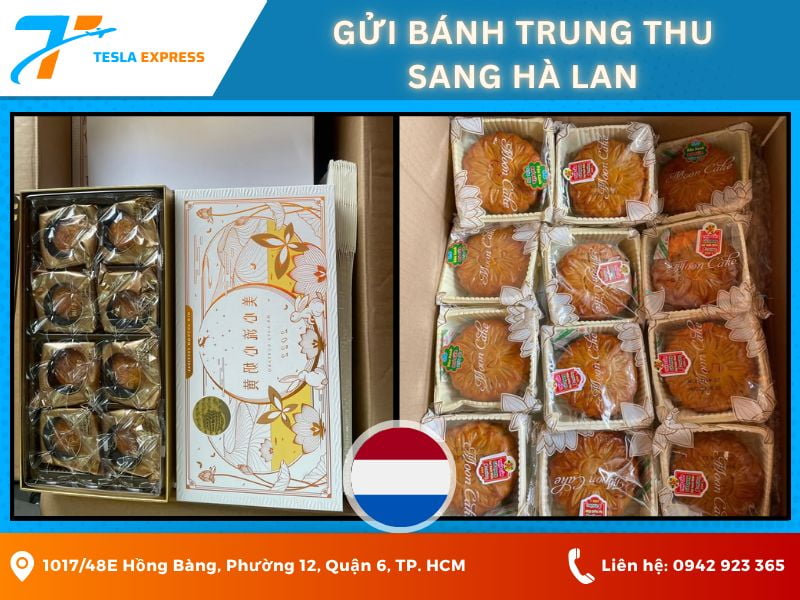 gui banh trung thu sang ha lan