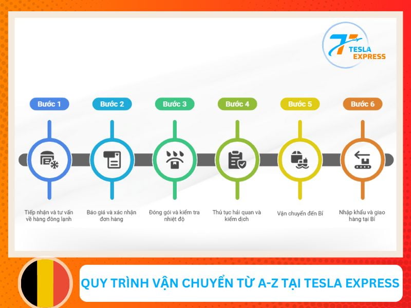 Quy trình vận chuyển từ A-Z tại Tesla Express