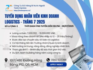 tuyen dung nhan vien kinh doanh logistics thang 7 2025