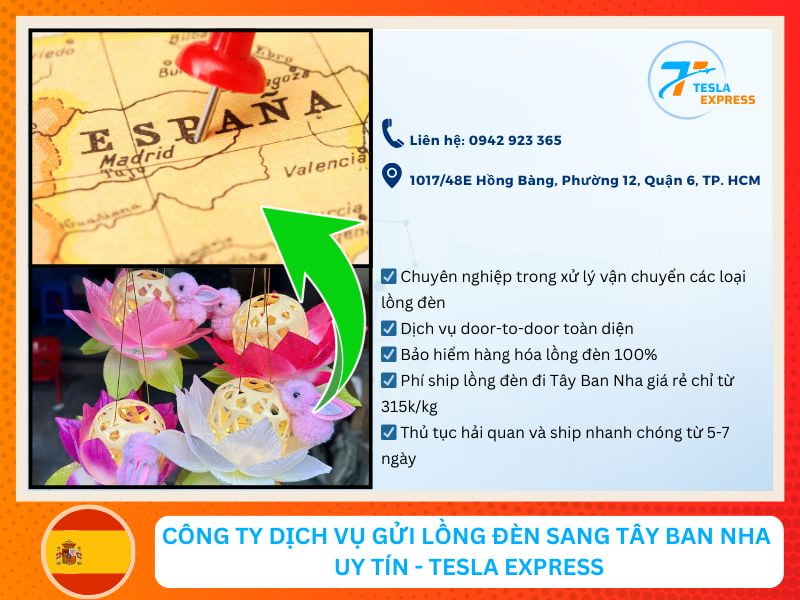 dich vu gui long den tu viet nam sang tay ban nha uy tin tesla express