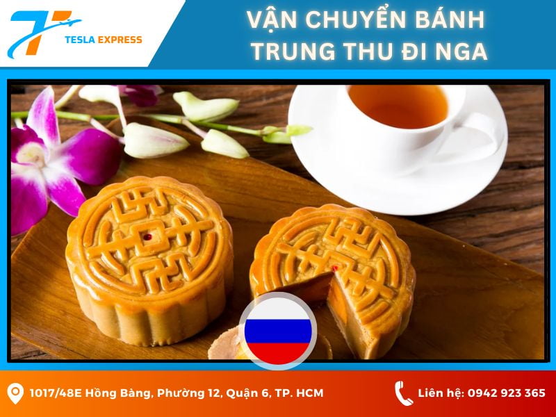 Vận chuyển bánh trung thu đi Nga