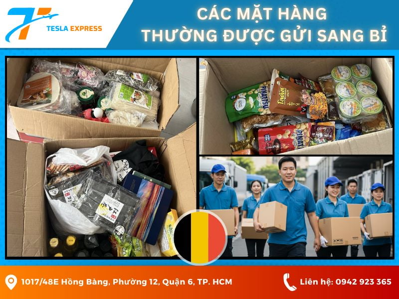 cac mat hang thuong duoc gui sang bi