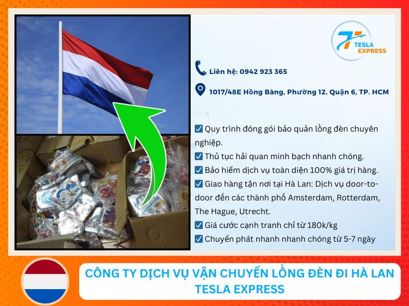 cong ty dich vu gui long den sang ha lan uy tin tesla express