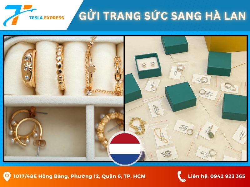 gui trang suc sang ha lan