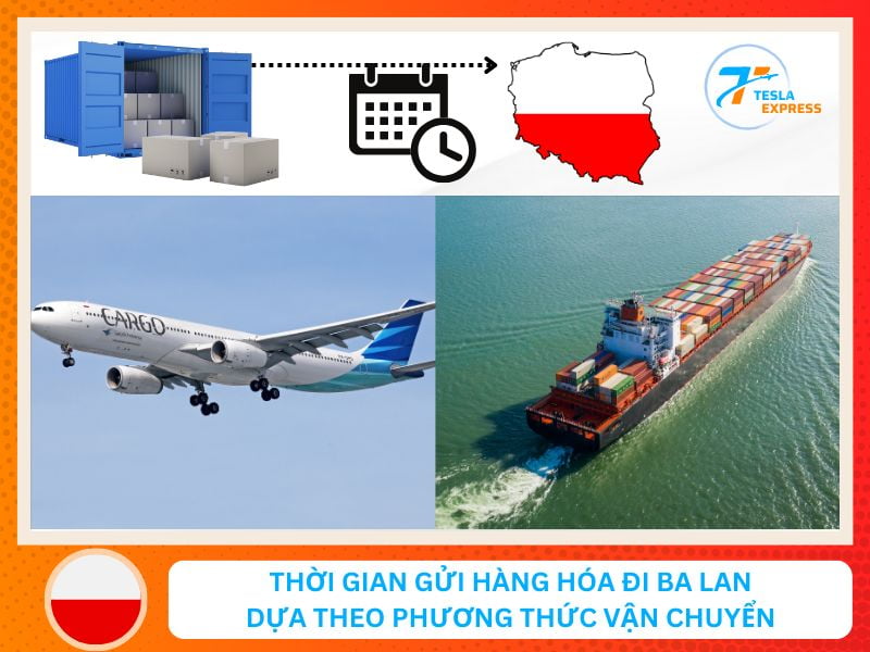 cac phuong van chuyen hang hoa sang ba lan mat thoi gian bao lau