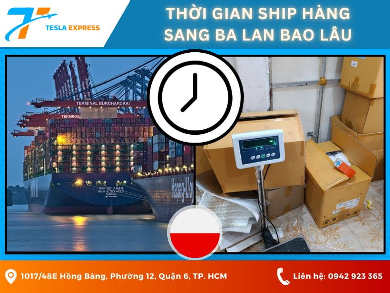 thoi gian ship hang sang ba lan bao lau