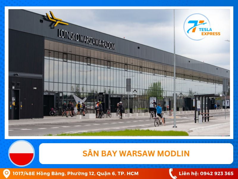 san bay warsaw modlin