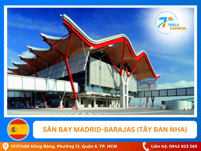 san bay madrid barajas