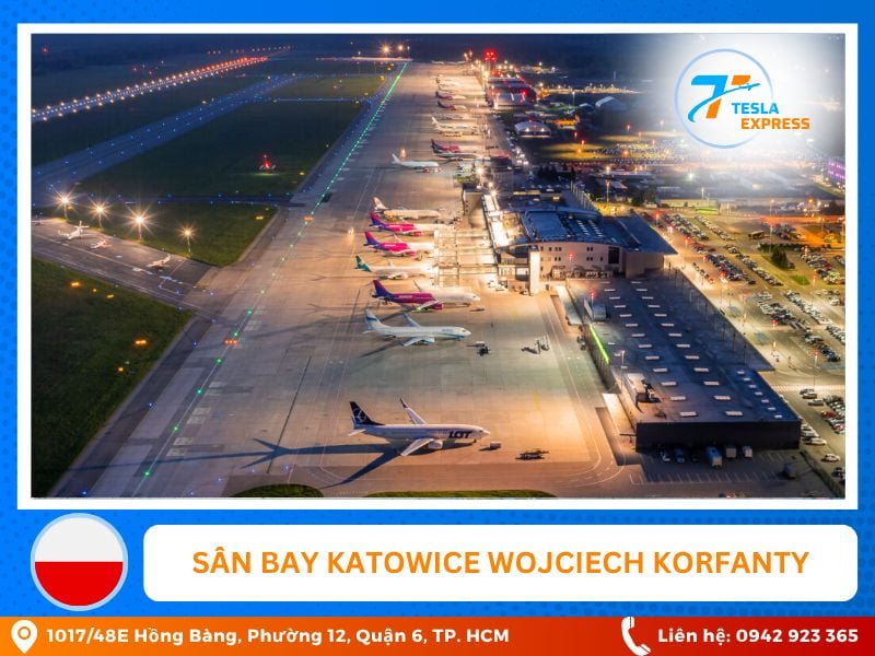san bay katowice wojciech korfanty