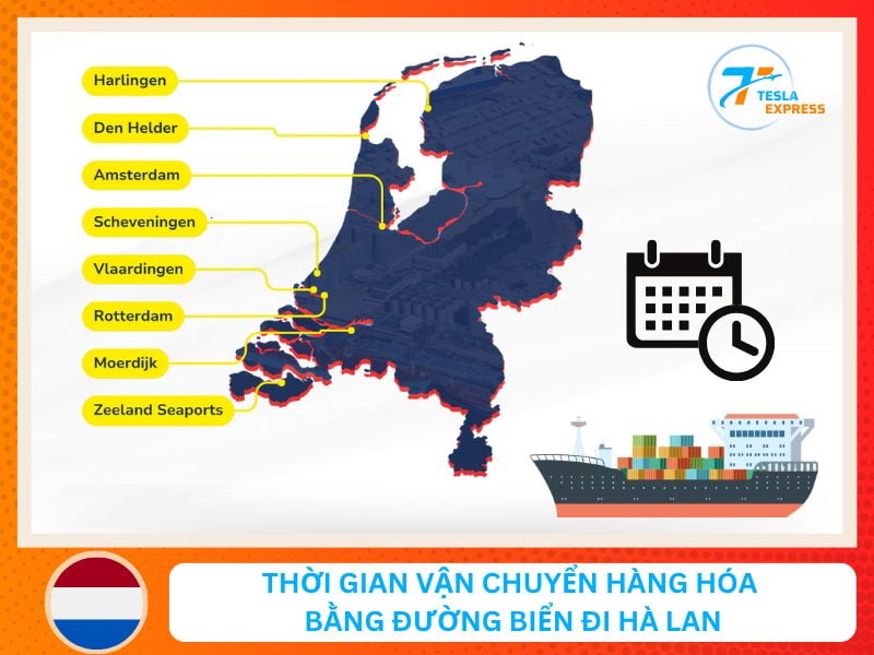 thoi gian van chuyen hang hoa bang duong bien sang ha lan bao lau