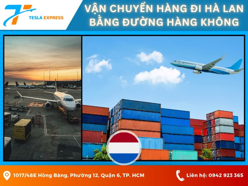 van chuyen hang bang may bay di ha lan