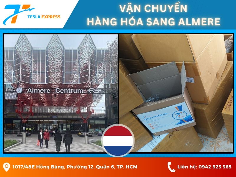 dich vu van chuyen hang hoa sang almere