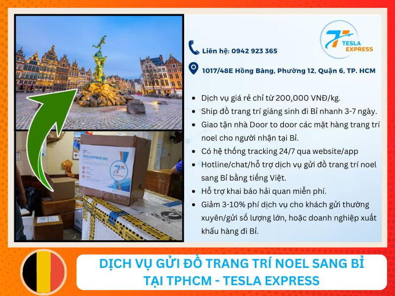 dich vu gui do trang tri giang sinh di bi uy tin tesla express