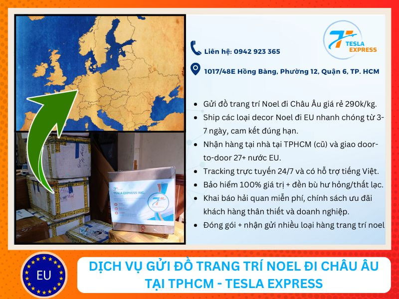 dich vu gui do trang tri giang sinh sang eu uy tin tesla express