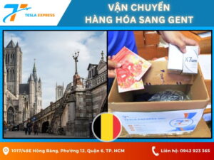 van chuyen hang hoa sang gent
