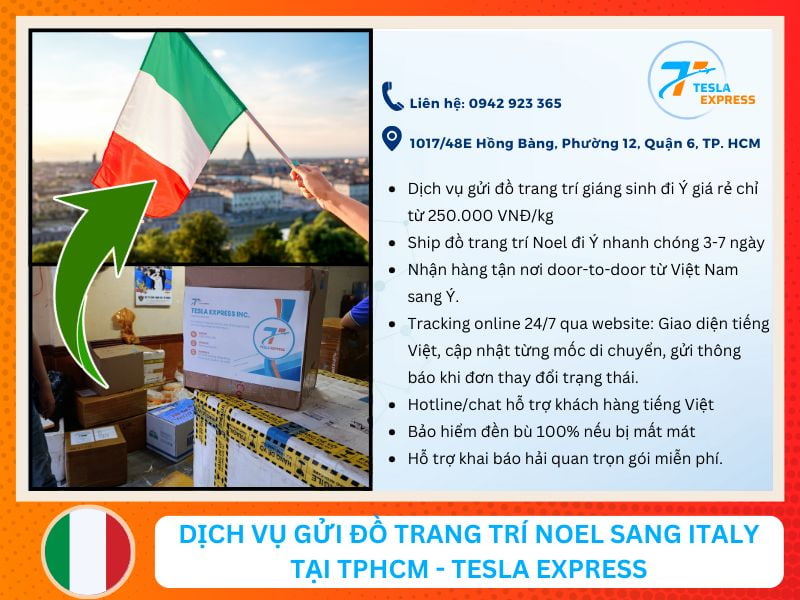 dich vu gui do trang tri giang sinh sang y uy tin tesla express