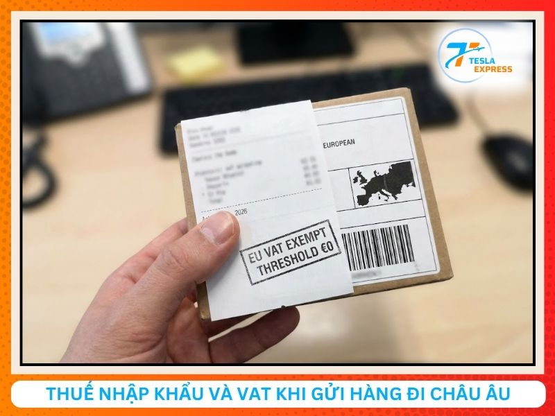 thue nhap khau vat khi gui hang di chau au