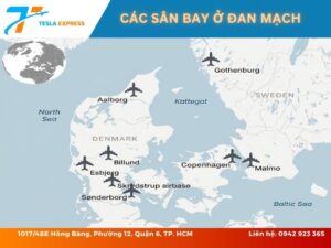 cac san bay o dan mach