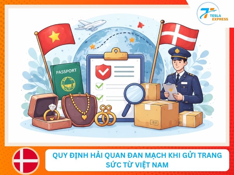 quy dịnh hai quan khi gui trang suc tu viet nam